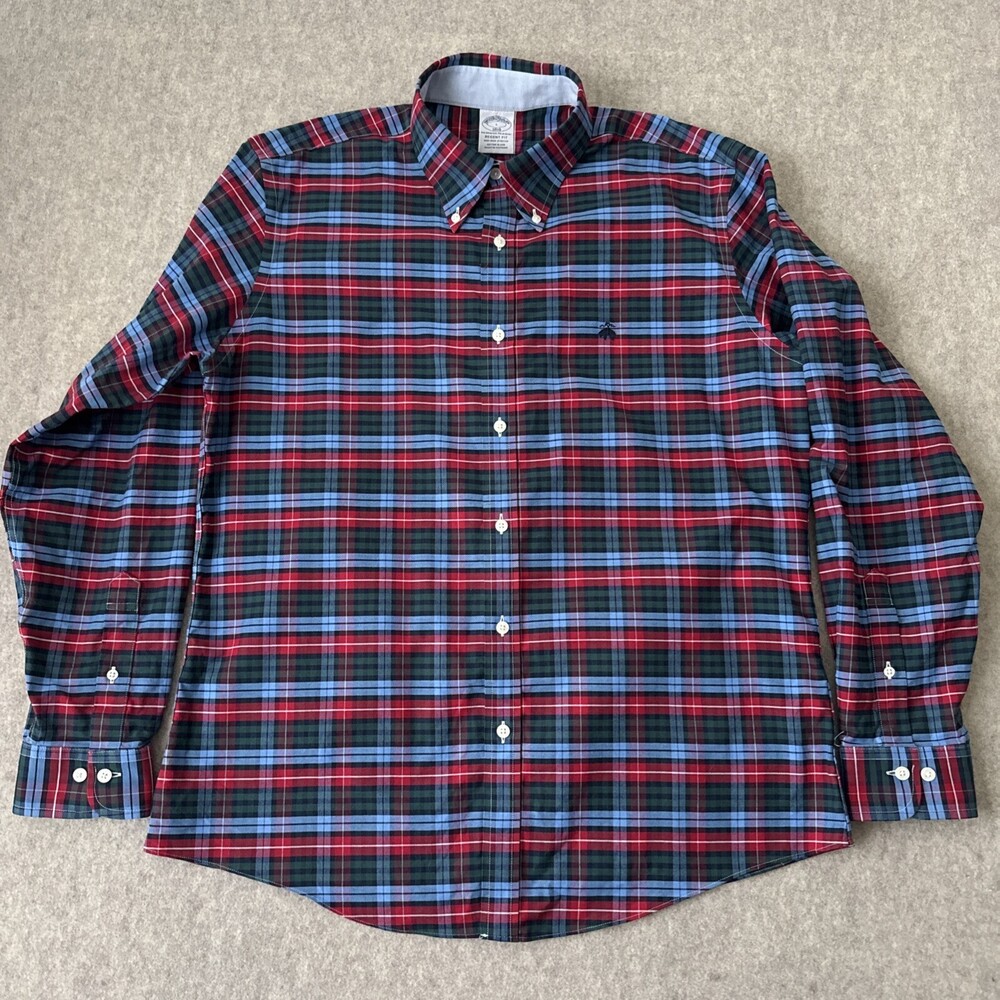 Brooks Brothers Regent Stretch Plaid Shirt